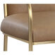 Cicero Milliken Cognac Dining Armchair